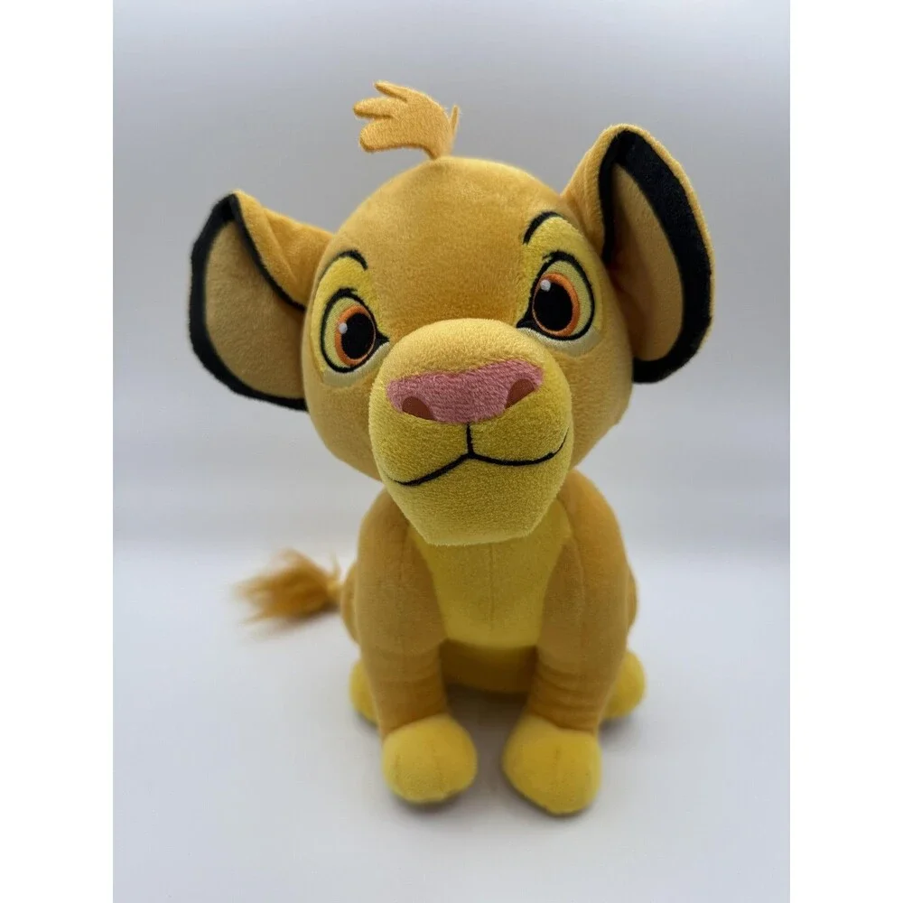Disney The Lion King Simba Plush Stuffed Toy Small Yellow Cub Cute Animal